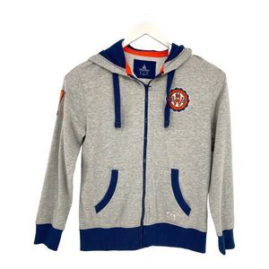 Mickey Mouse Walt Disney World Parks Gray Hoodie Sweatshirt Sz Medium M‎ Adult